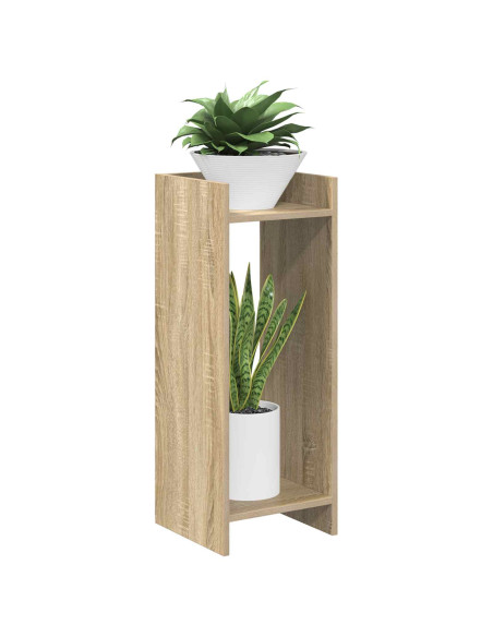 Supporto per piante 2 pcs Rovere Sonoma 30 x 30 x 80 cm