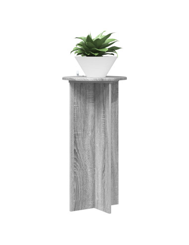 Supporto per piante 2 pcs Grigio Sonoma 40 x 40 x 80 cm