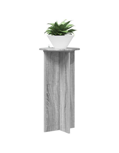 Supporto per piante 2 pcs Grigio Sonoma 40 x 40 x 80 cm