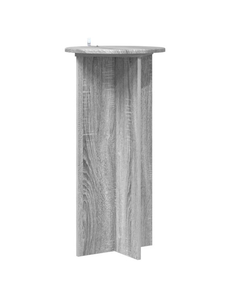 Supporto per piante 2 pcs Grigio Sonoma 40 x 40 x 80 cm