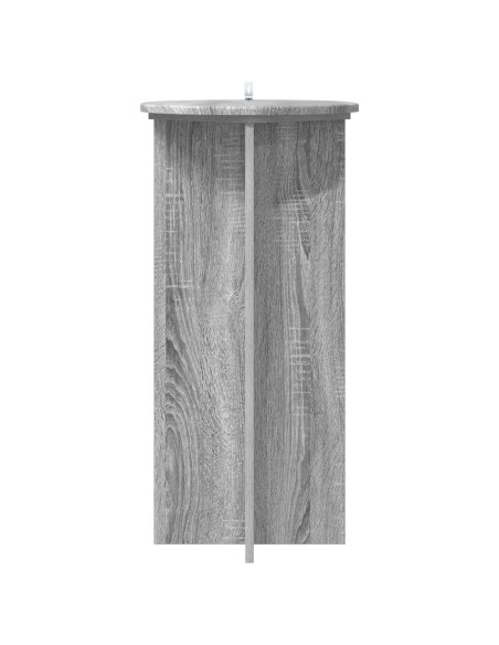 Supporto per piante 2 pcs Grigio Sonoma 40 x 40 x 80 cm