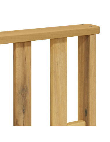 Set di divani da esterno 4 pcs Bianco e Grigio Chiaro