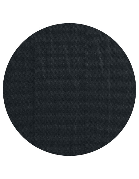 Copertura per piscina extra pesante Nero Ø 210 cm 0,4 mm PE