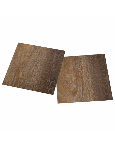 Plance per Pavimentazione Autoadesiva 30,5 x 30,5 cm 20 pcs PVC