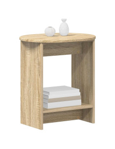 Tavolo laterale Rovere Sonoma 50 x 39,5 x 55 cm 2