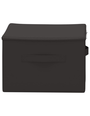 Scatola di Stoccaggio 24 pcs Antracite 50 x 30 x 25 cm