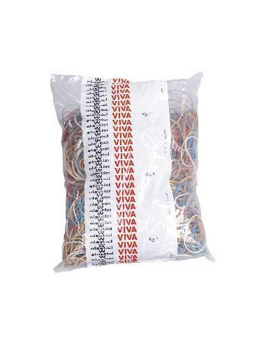 BUSTA ELASTICI ASSORTITI 1 KG
