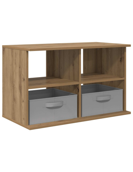 Supporto TV con cassetto Rovere artigianale 79 x 40 x 48 cm