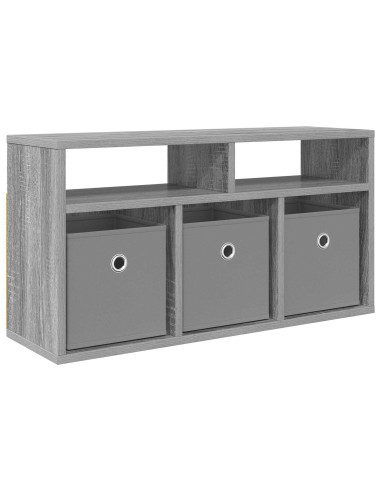 Lowboard con cassetto Grigio Sonoma 72 x 22,5 x 38 cm