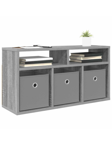 Lowboard con cassetto Grigio Sonoma 72 x 22,5 x 38 cm