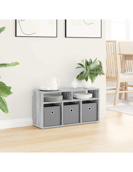 Lowboard con cassetto Grigio Sonoma 72 x 22,5 x 38 cm