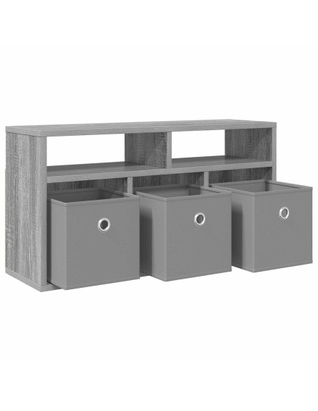 Lowboard con cassetto Grigio Sonoma 72 x 22,5 x 38 cm