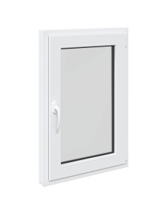 Finestra per Soffitta RISOR Bianco 60 x 100 cm PVC e Vetro 2