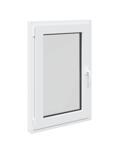 Finestra per Soffitta RISOR Bianco 60 x 100 cm PVC e Vetro 2