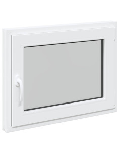 Finestra per Soffitta RISOR Bianco 80 x 50 cm PVC e Vetro 2