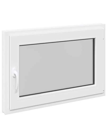 Finestra per Soffitta RISOR Bianco 90 x 50 cm PVC e Vetro