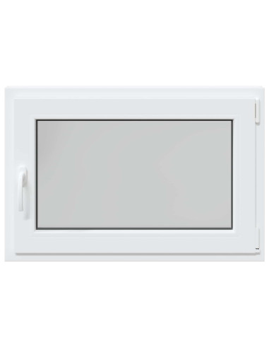 Finestra per Soffitta RISOR Bianco 90 x 50 cm PVC e Vetro