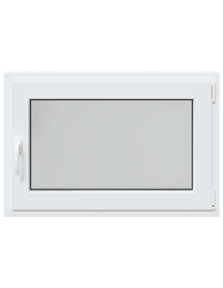 Finestra per Soffitta RISOR Bianco 90 x 50 cm PVC e Vetro
