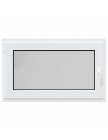 Finestra per Soffitta RISOR Bianco 100 x 60 cm PVC e Vetro