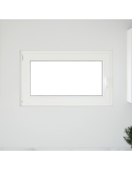 Finestra per Soffitta RISOR Bianco 100 x 60 cm PVC e Vetro