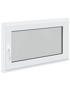 Finestra per Soffitta RISOR Bianco 100 x 70 cm PVC e Vetro 2