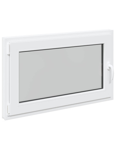 Finestra per Soffitta RISOR Bianco 100 x 70 cm PVC e Vetro