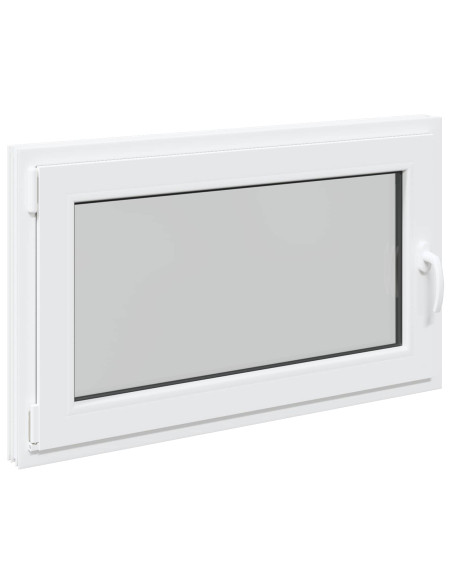 Finestra per Soffitta RISOR Bianco 100 x 70 cm PVC e Vetro