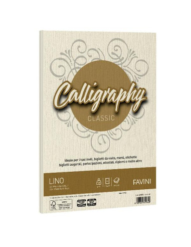 CF50 FG LINO 120GR A4 AVORIO