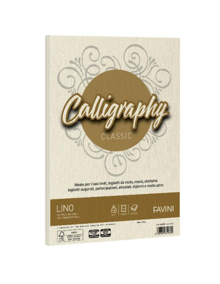 CF50 FG LINO 120GR A4 AVORIO