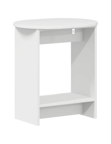 Tavolo laterale Bianco Lucido 50 x 39,5 x 55 cm
