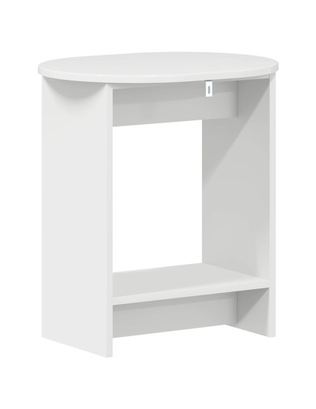 Tavolo laterale Bianco Lucido 50 x 39,5 x 55 cm