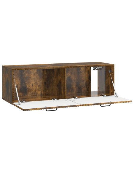 Mobile Porta TV da Muro Rovere Fumo 98 x 31 x 30 cm