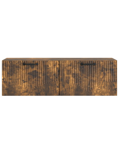 Mobile Porta TV da Muro Rovere Fumo 98 x 31 x 30 cm