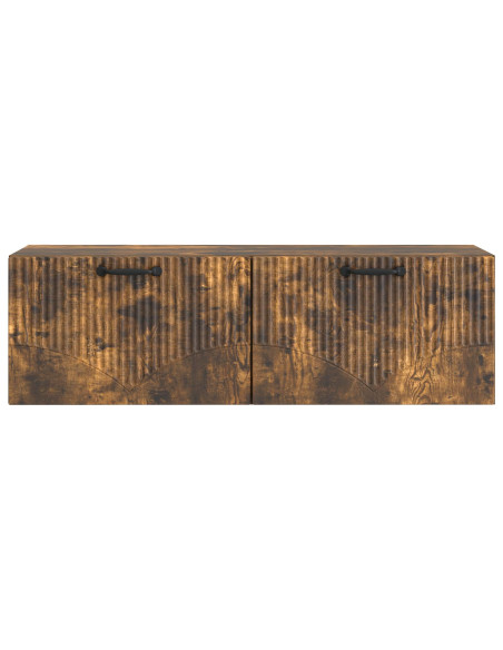 Mobile Porta TV da Muro Rovere Fumo 98 x 31 x 30 cm
