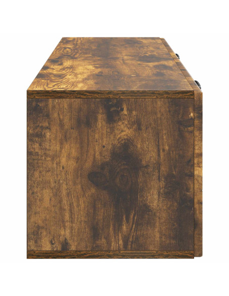 Mobile Porta TV da Muro Rovere Fumo 98 x 31 x 30 cm