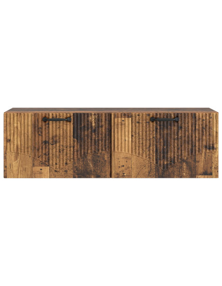 Mobile Porta TV da Muro Legno antico 98 x 31 x 30 cm