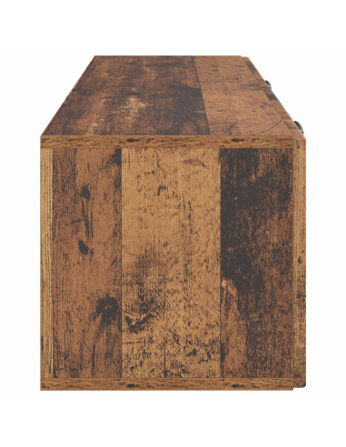 Mobile Porta TV da Muro Legno antico 98 x 31 x 30 cm
