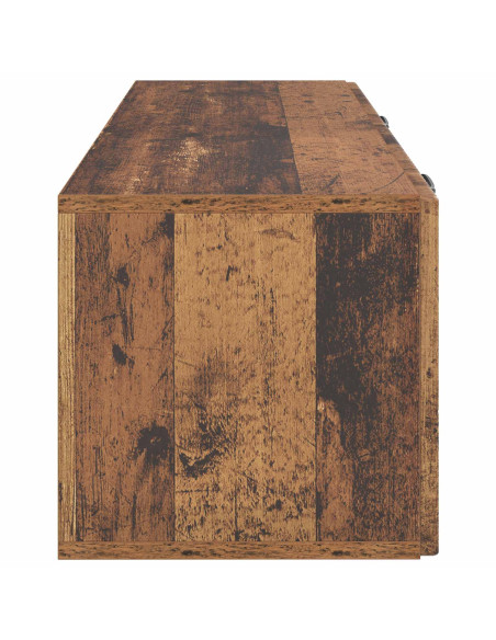 Mobile Porta TV da Muro Legno antico 98 x 31 x 30 cm