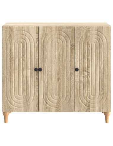Credenza Rovere Sonoma 89 x 34,5 x 80 cm Legno ingegnerizzato