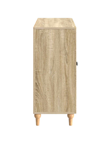 Credenza Rovere Sonoma 89 x 34,5 x 80 cm Legno ingegnerizzato
