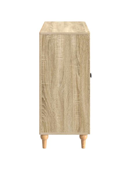 Credenza Rovere Sonoma 89 x 34,5 x 80 cm Legno ingegnerizzato