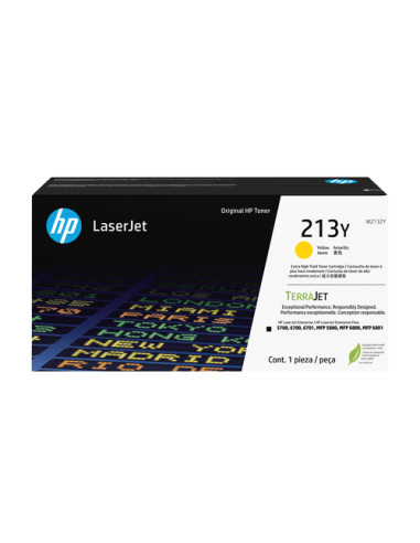 HP Cartuccia toner originale giallo ad altissima capacità LaserJet 213Y