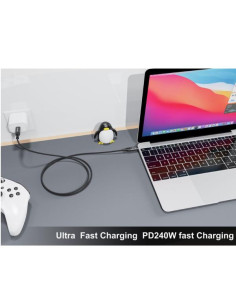 USB 4 ULTRA SLIM C TO C CABLE 1.2M 2