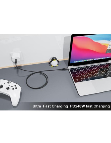 USB 4 C TO C CABLE  1.2M  PD240W 8K
