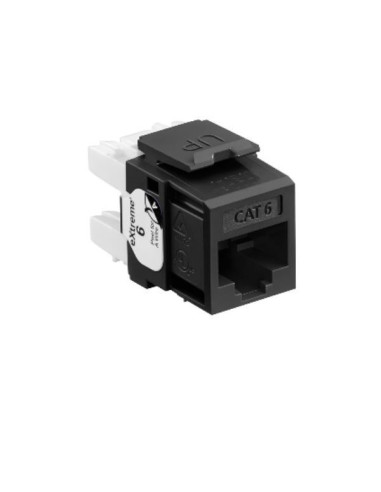 PRESA EXTREME RJ45U CAT.6 NERO