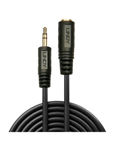Lindy 35652 cavo audio 2 m 3.5mm Nero