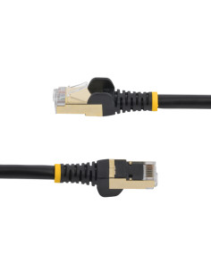 StarTech.com Cavo di Rete Ethernet Cat6a - Cavo Schermato STP da 50cm - Nero 2