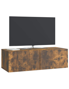 Mobile Porta TV da Muro Rovere Fumo 98 x 41 x 30 cm 2