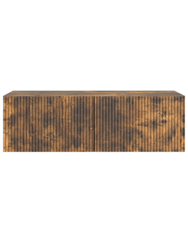 Mobile Porta TV da Muro Rovere Fumo 98 x 41 x 30 cm