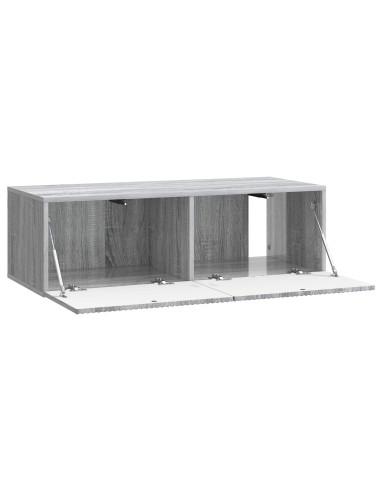 Mobile Porta TV da Muro Grigio Sonoma 98 x 41 x 30 cm